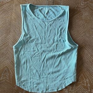 American Eagle Outfitters Mint Ribbed Tank Top